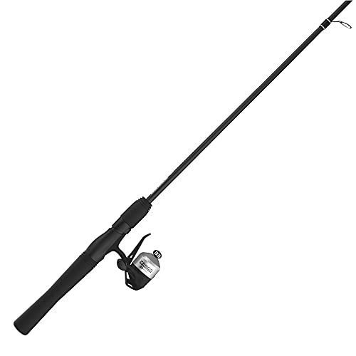 Spincast Reel and 2-Piece Fishing Rod Combo with EVA Handle K61761