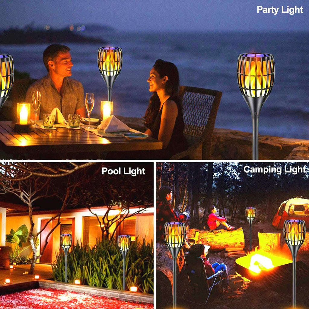 Waterproof Solar Torch Lights 4 Pack F80294