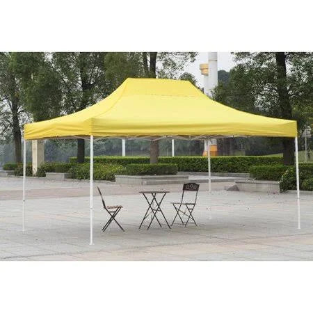 Yellow Steel Pop-Up Canopy W9959