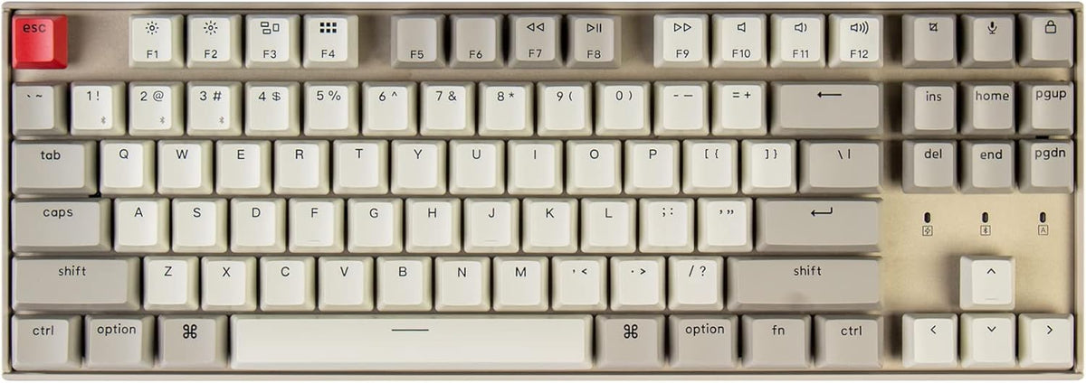 87 Keys Wireless Bluetooth Mechanical Keyboard H9029