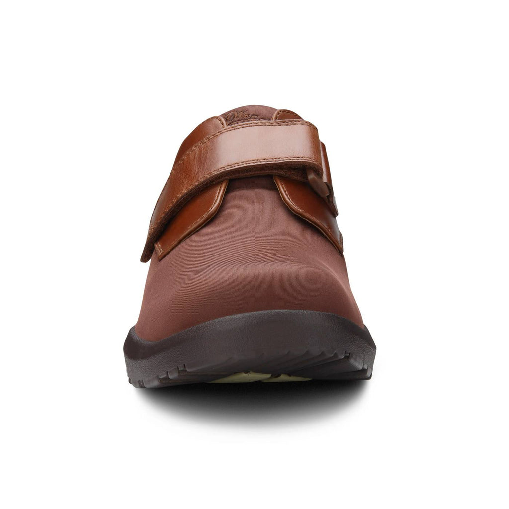 Brown X-Wide Velcro Casual Shoe I62569