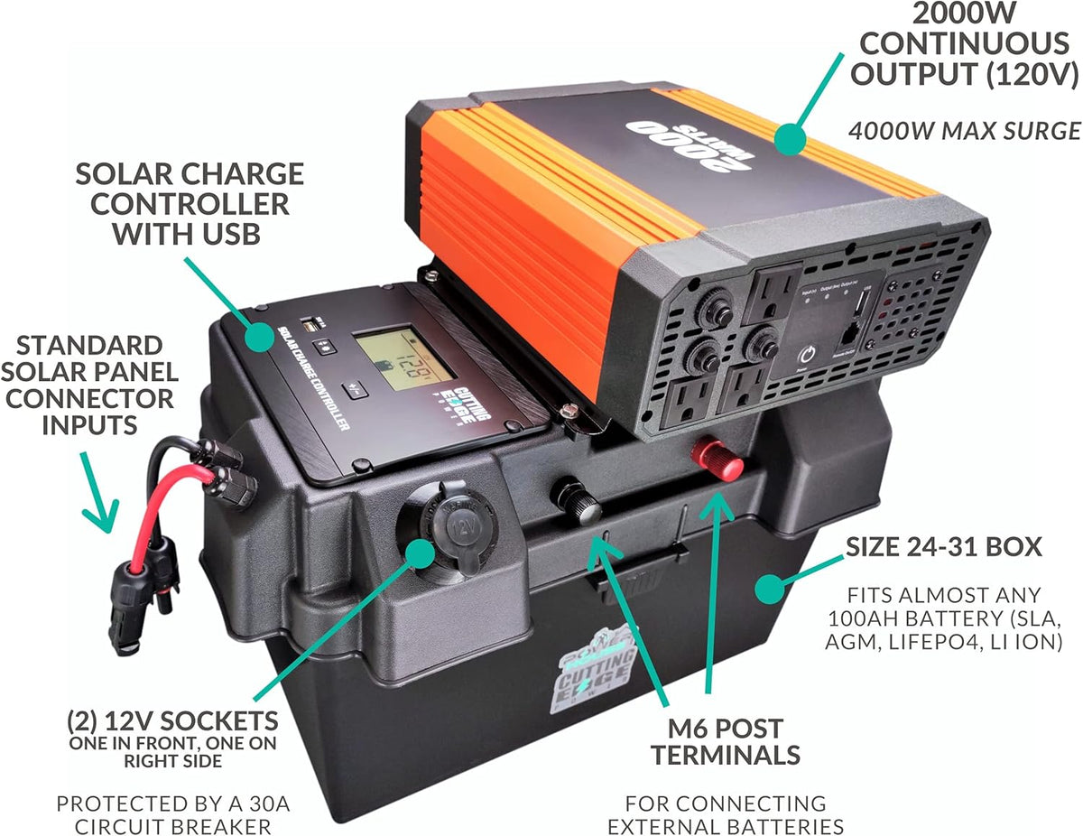 2,000W Solar Generator I65898