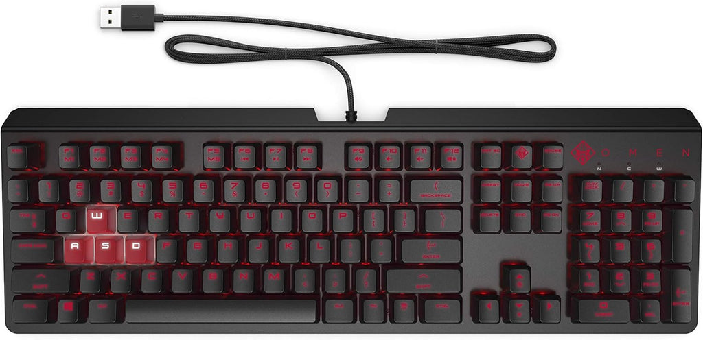 Customizable Mechanical Gaming Keyboard with Cherry MX Red Keys T484292