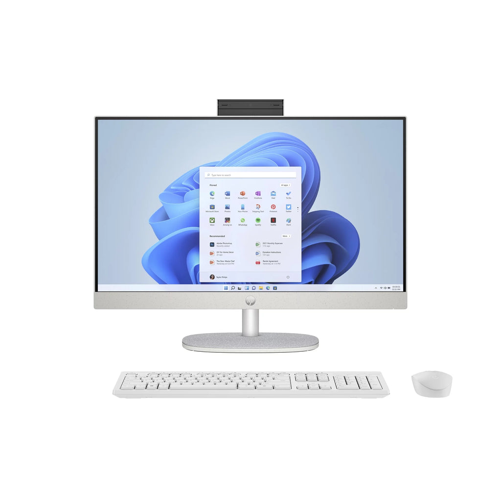 24" Touch FHD IPS All-in-One Desktop, Intel Core i5-1335U, 8GB DDR4, 256GB SSD, Windows 11 Home, Shell white W789