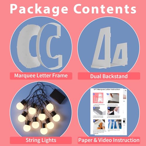 Marquee Light Up Letter C Y83054