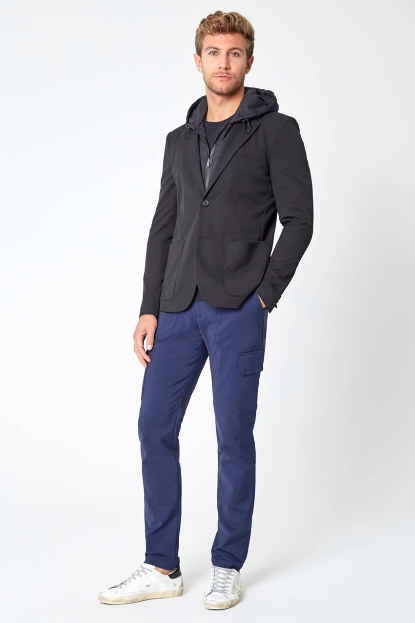 Black Cargo Pant 30x32 N839