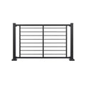 Black Frame Black Rod Rail Kit T78664