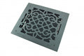 Cast 10 x 12 Duct Floor Heat Register Louver Vent S186901