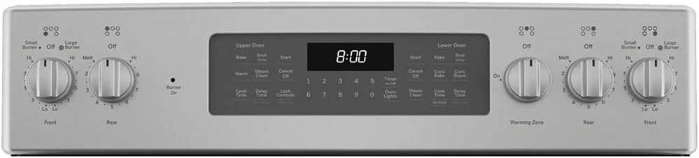 30" Electric Double Oven Convection Range C644