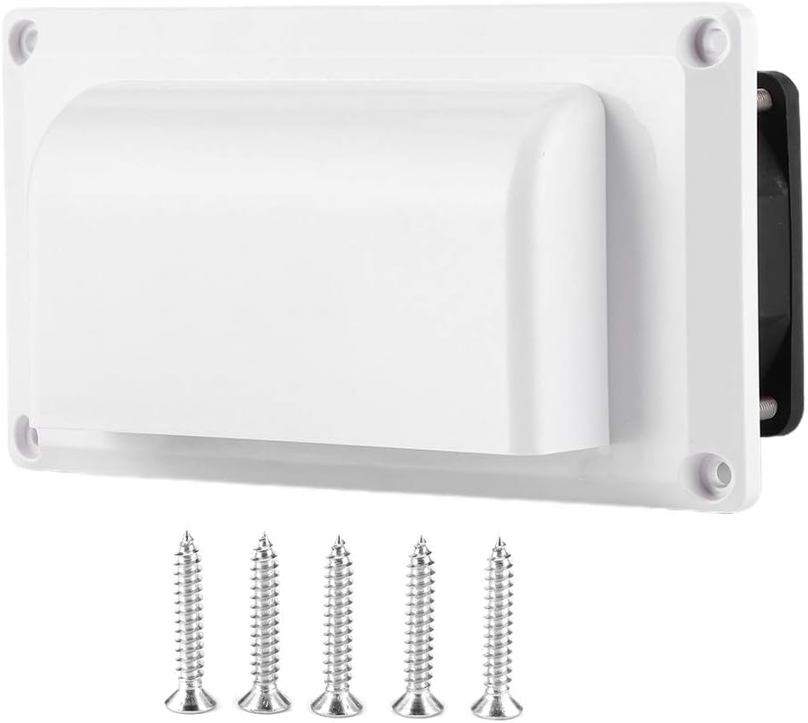 12V 25W RV Side Air Vent Exhaust Fan with Mounting Screws N677