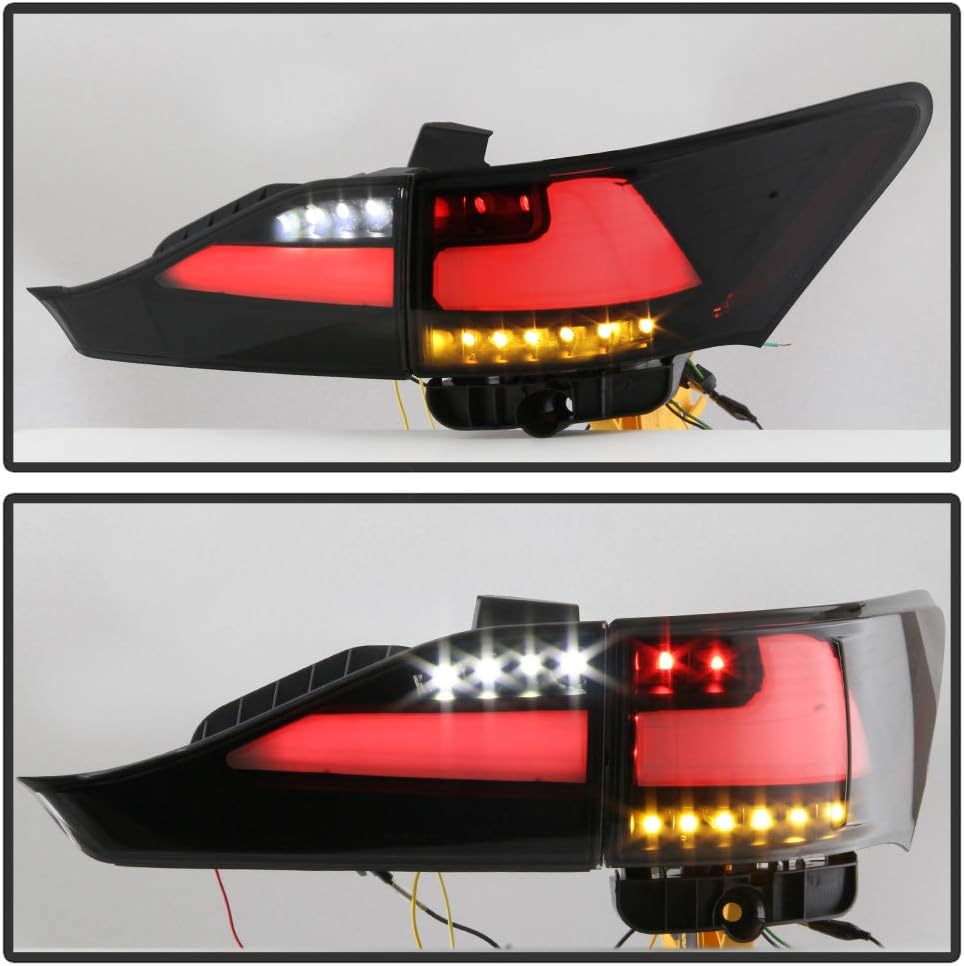 Black Smoke LED Tail Lights 4pcs Set V760