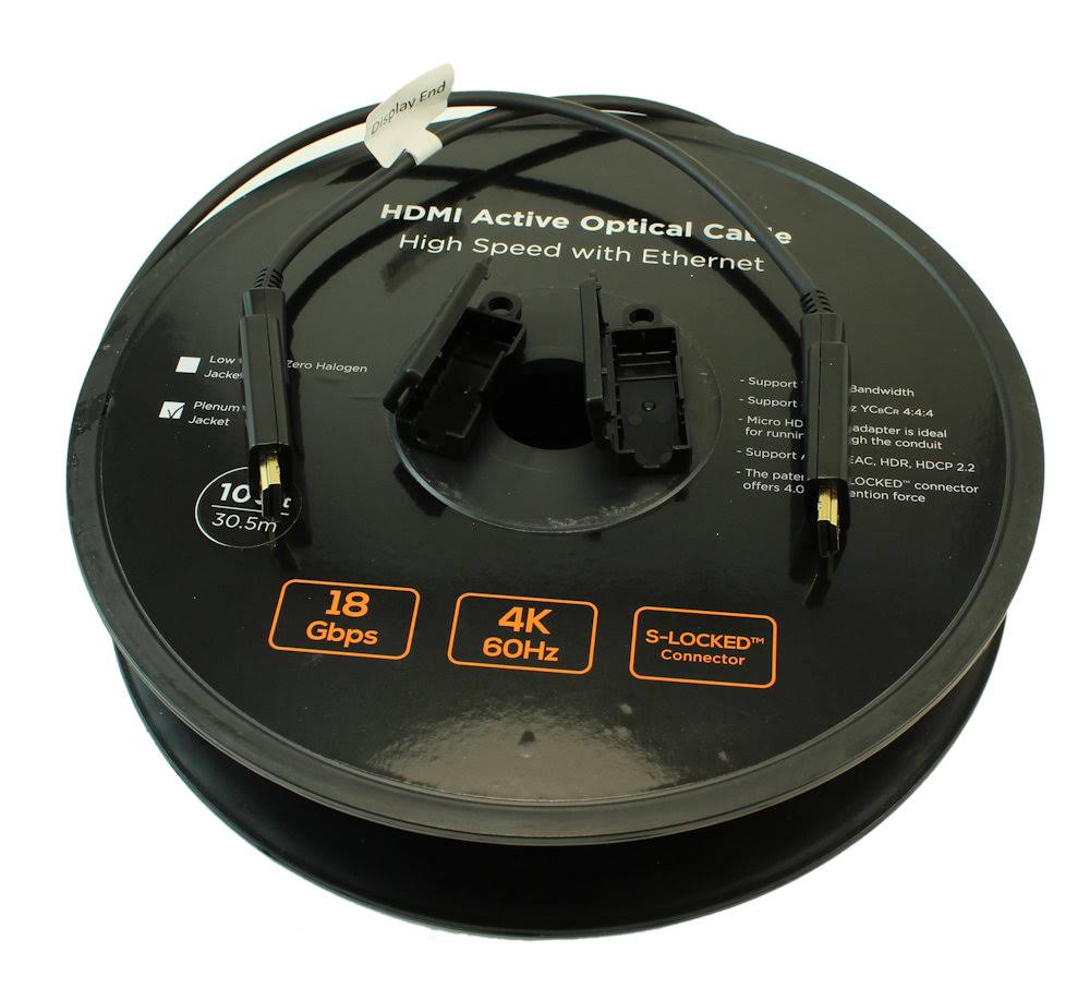High Speed HDMI Fiber Optic Cable 82 Feet Z812