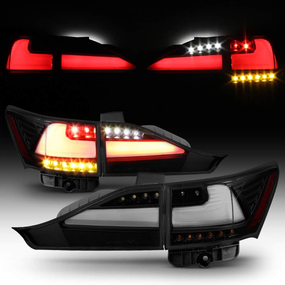 Black Smoke LED Tail Lights 4pcs Set V760