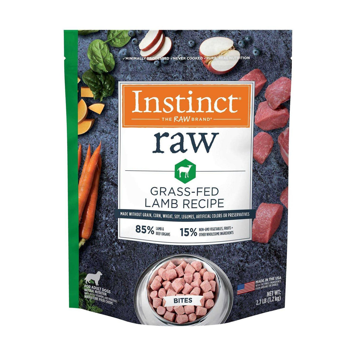 Grass Fed Lamb Recipe Dog Food W2152