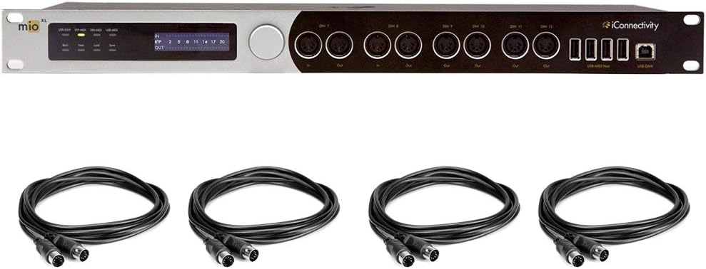 MIDI Interface with 4x MIDI Cable E51124