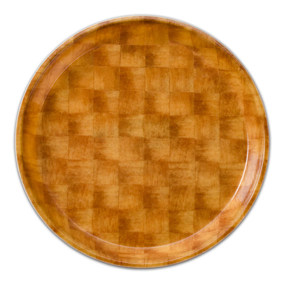 16 inch Round Fiberglass Serving Tray N4103