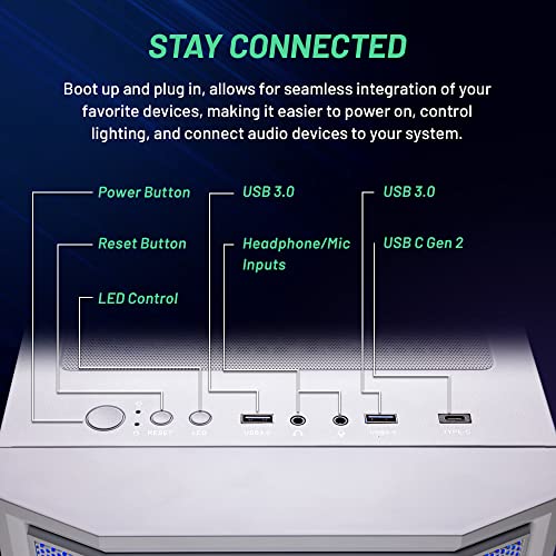 Intel i5 RTX 3060 12GB 1TB NVME 16GB DDR4 RAM Gaming PC A88283