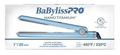 1" Nano Titanium Flat Iron Hair Straightener Q776665