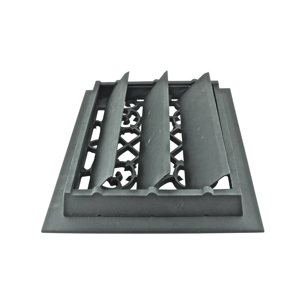 Cast 10 x 12 Duct Floor Heat Register Louver Vent S186901