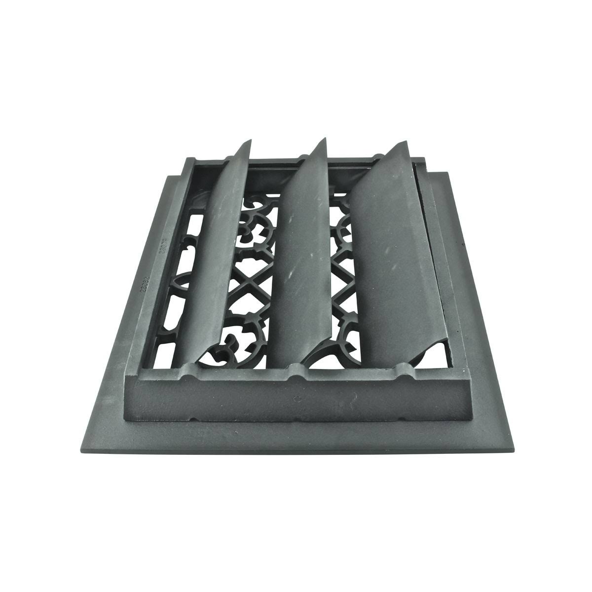 Cast 10 x 12 Duct Floor Heat Register Louver Vent S186901