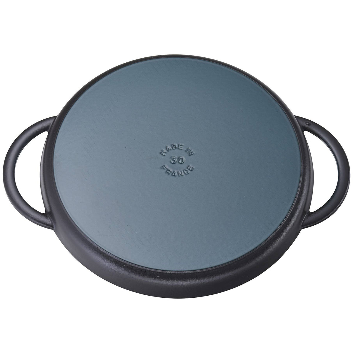 Matte Black Cast Iron Chicken Griddle & Press Set T73341