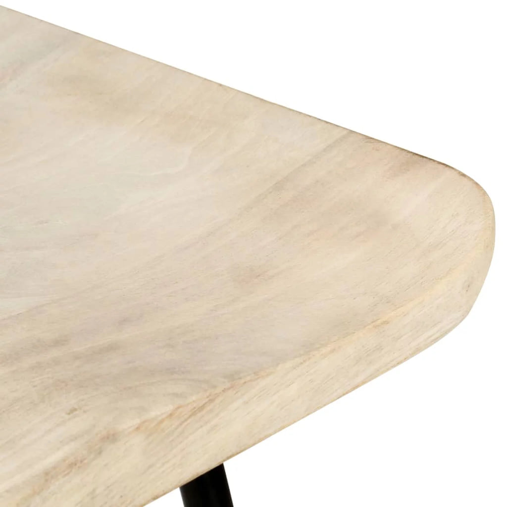 Solid Mango Wood Bar Stools 4 pcs Y45329