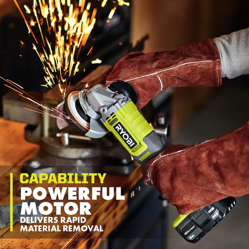 18V Cordless 4-1/2 in. Angle Grinder E9726