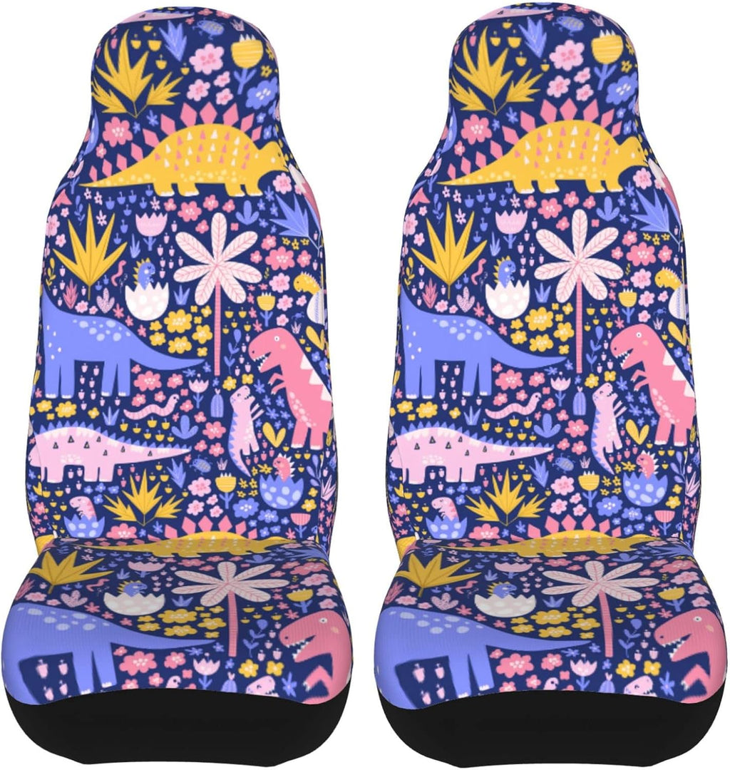 Red Flamingo 2 Pcs Car Seat Covers G574