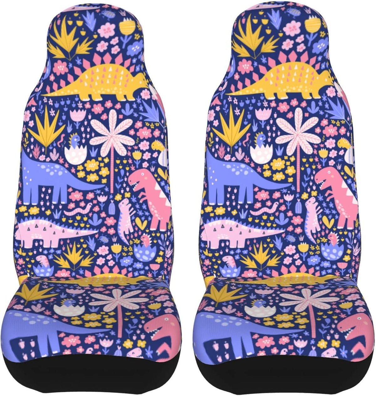 Red Flamingo 2 Pcs Car Seat Covers G574