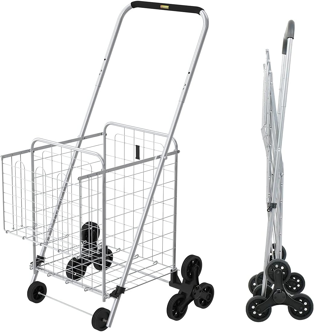 Collapsible Utility Cart with Wheels, 66 LBS Capacity W834