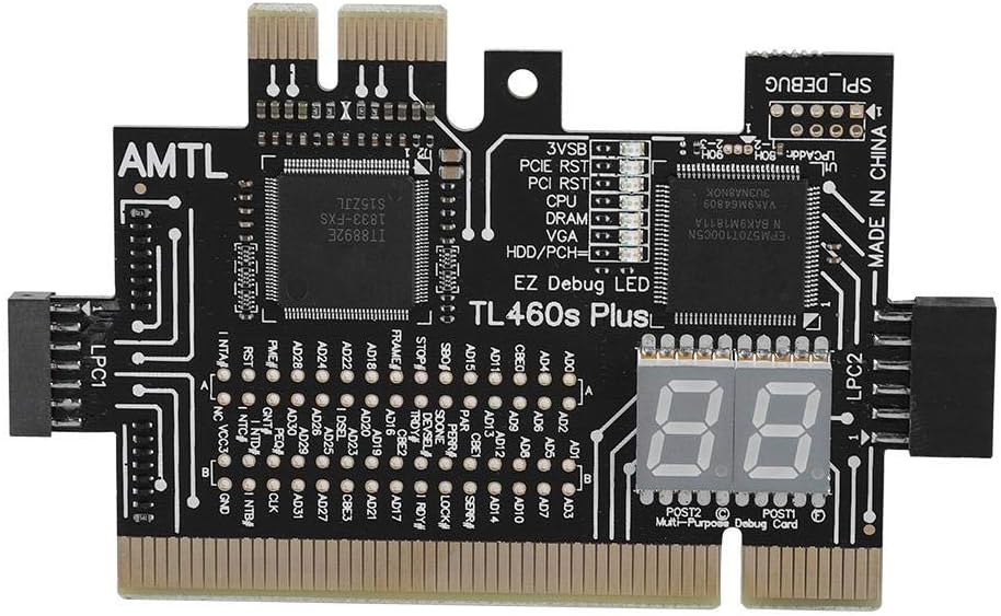 PCIE 4.0 Motherboard Diagnostic Card Pack of 2 S259396