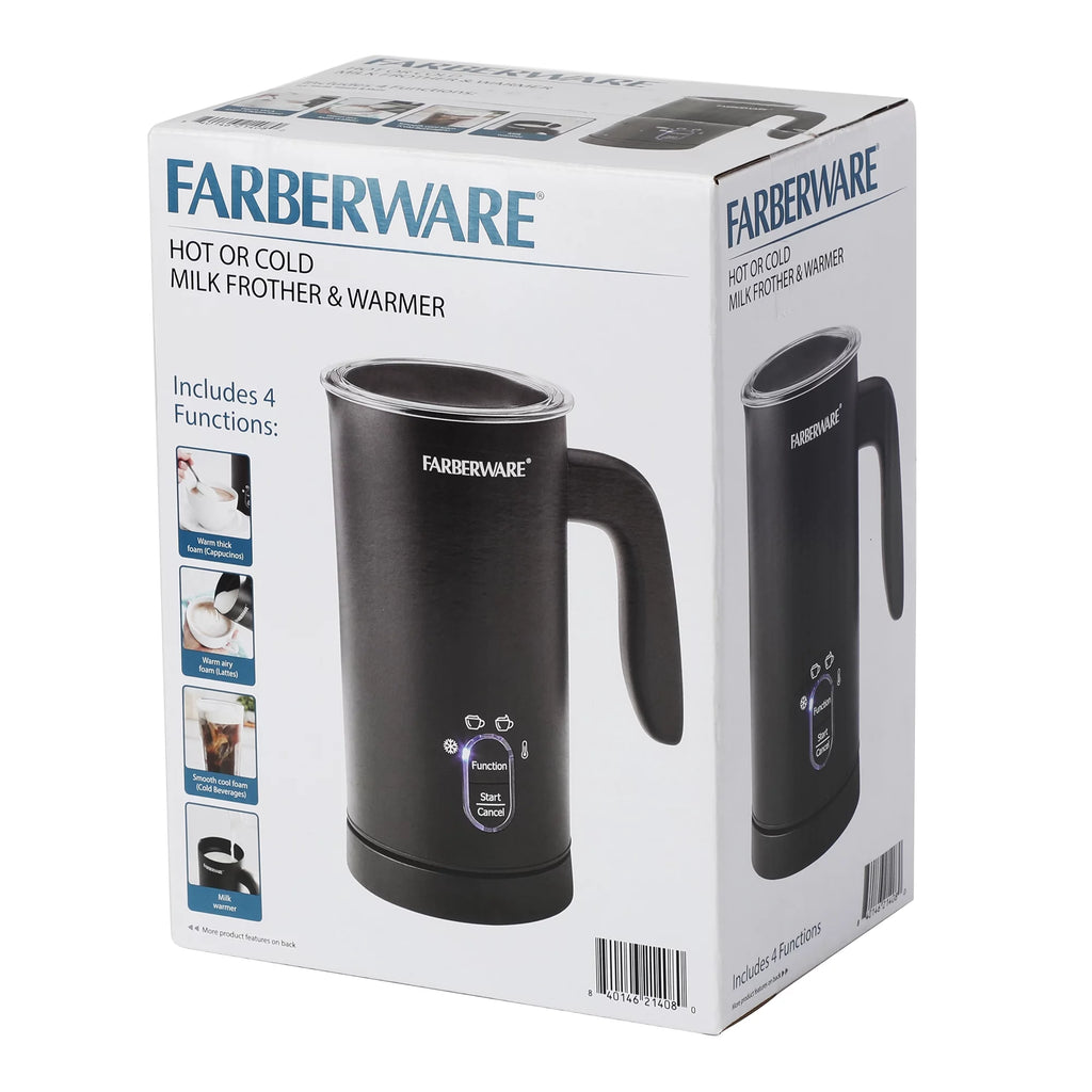 10 oz Electric Milk Frother Black I490544