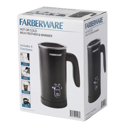 10 oz Electric Milk Frother Black I490544