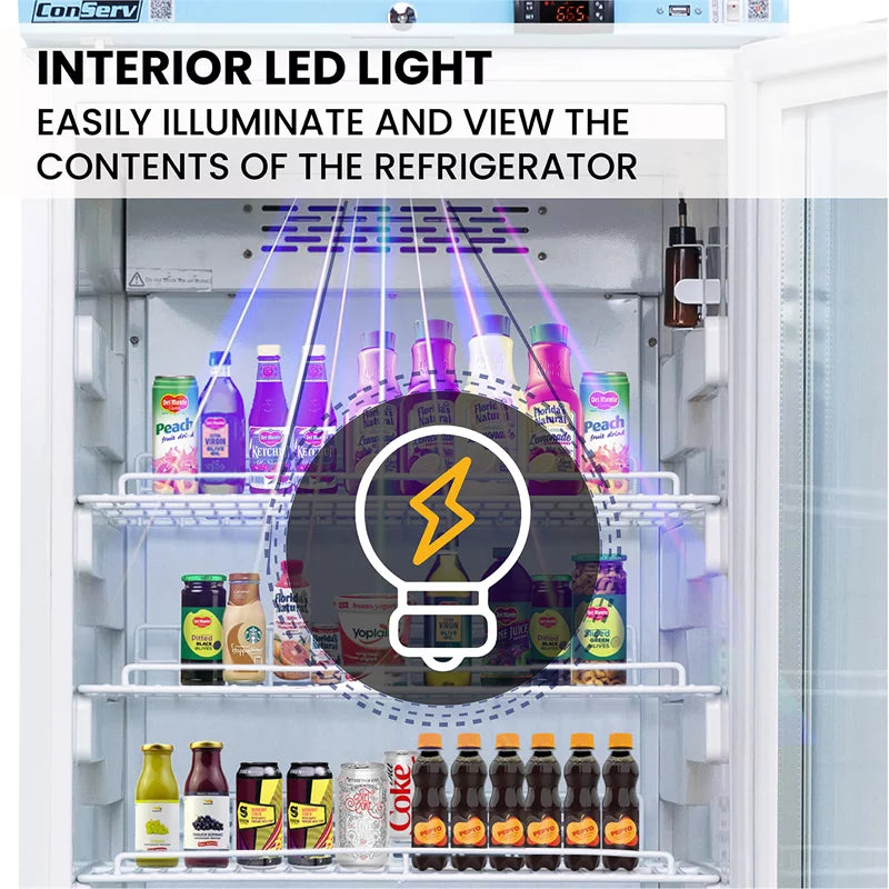 12.7cu.ft. Commercial Refrigerator with Glass Door E246
