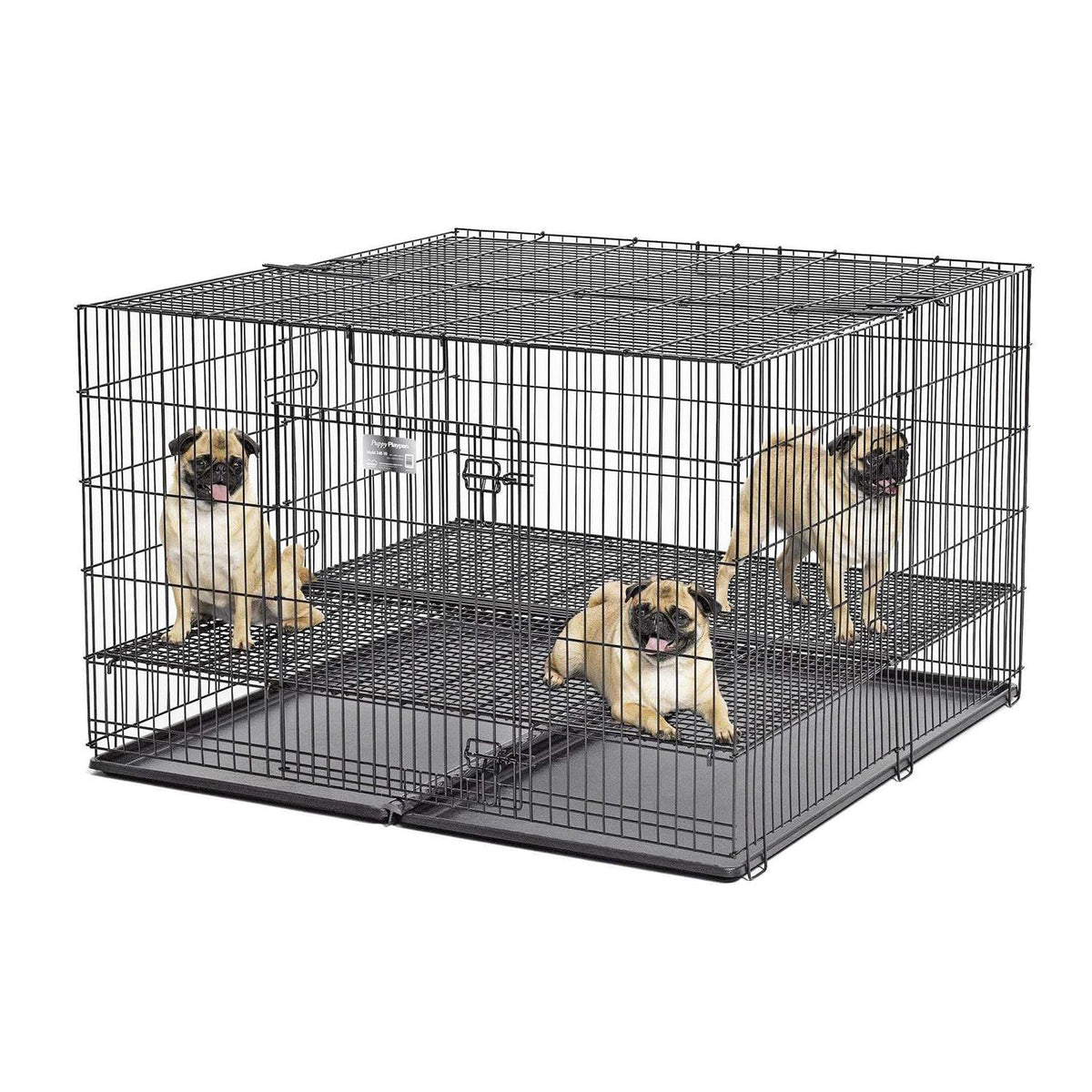 Puppy Playpen with Plastic and Floor Grid G614670