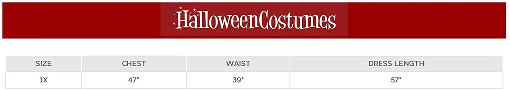 Plus Size Costume X827183