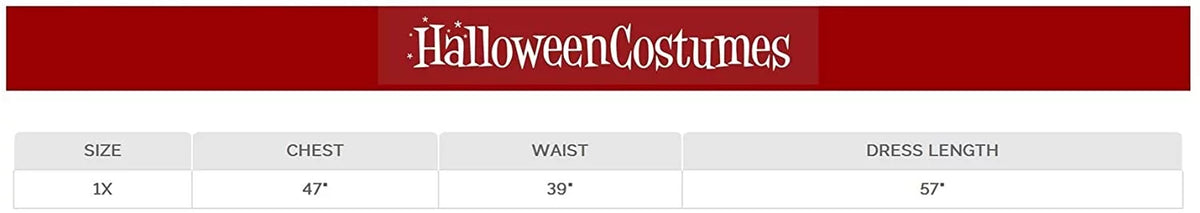 Plus Size Costume X827183