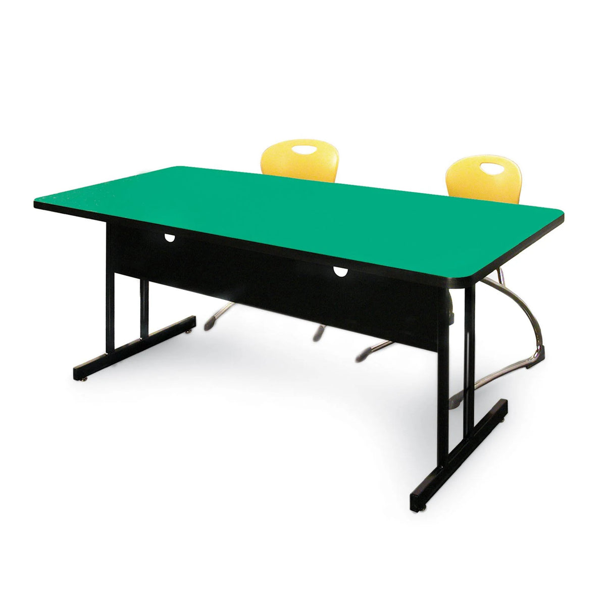 Blue High Pressure Top Computer/Training Table D8169