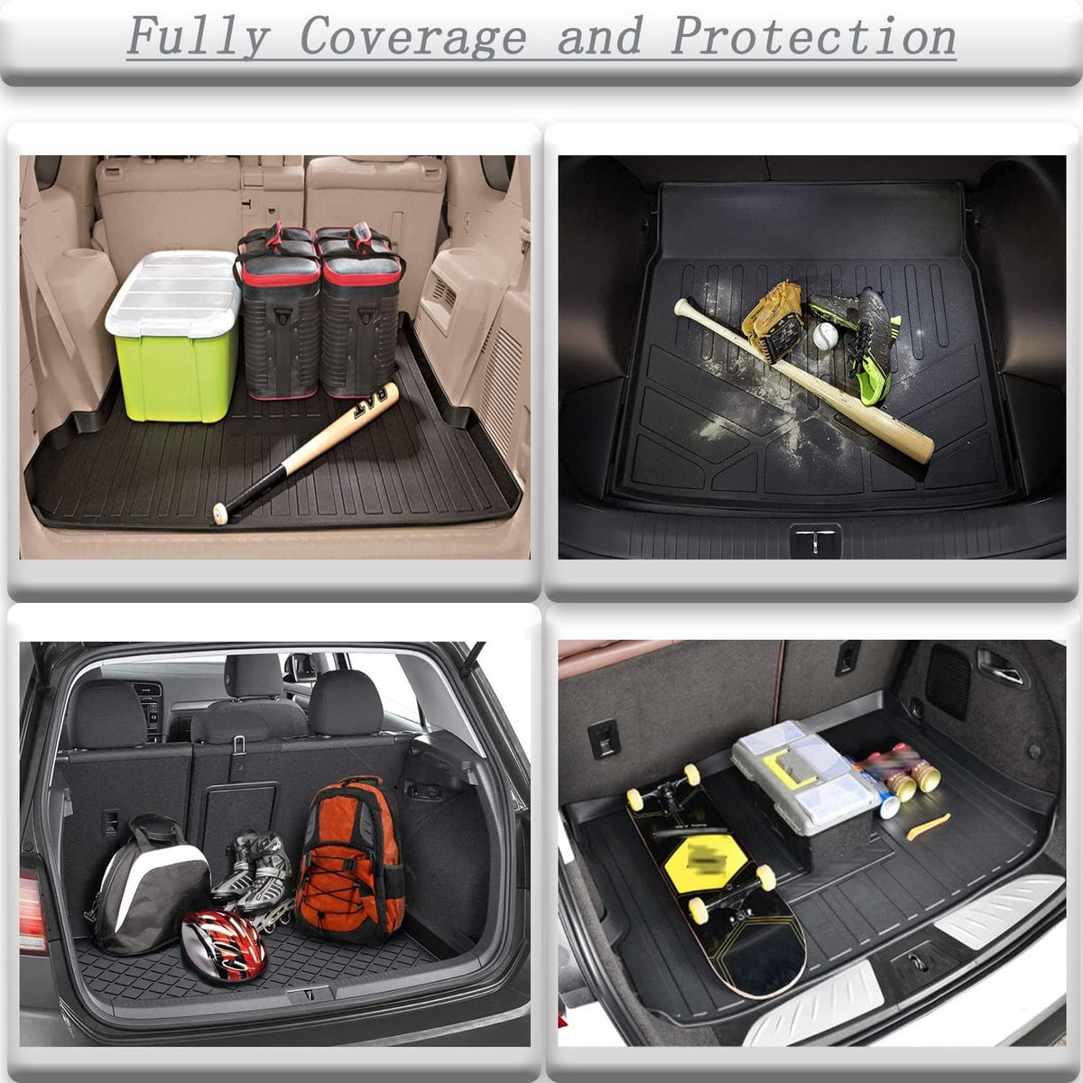 Custom Fit All-Weather TPO Cargo Liners Pack of 2 X9696