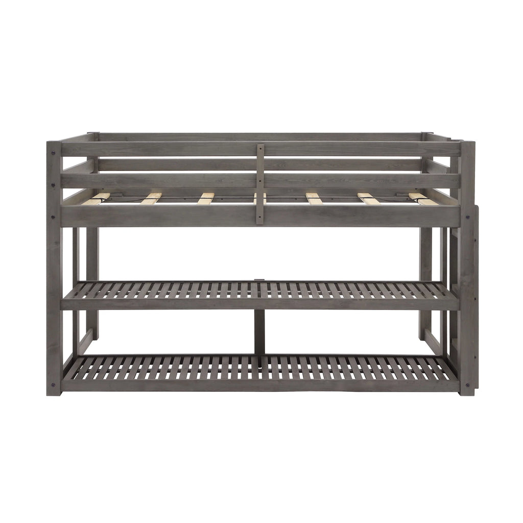 Black Twin Loft Storage Bed E149145