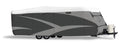Gray/White Olefin Travel Trailer Cover 24' 1" - 26' J7821