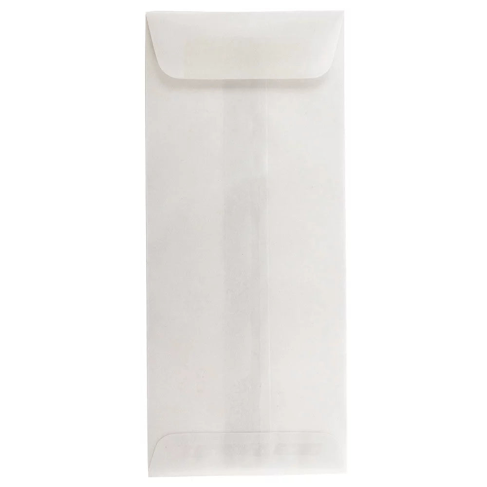 Translucent Vellum Envelopes, 4 1/8 x 9 1/2, 50/Pack U87826