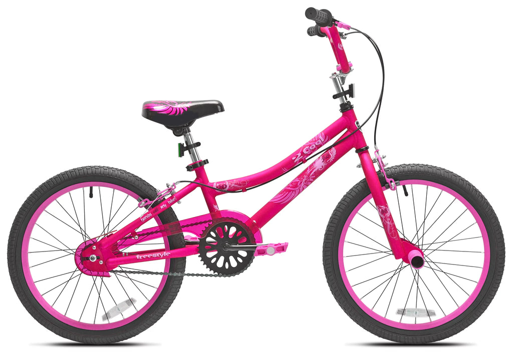 20 In. Pink BMX Bike J4297