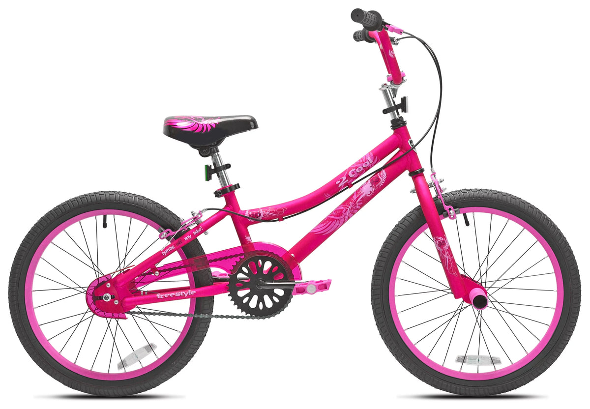 20 In. Pink BMX Bike J4297