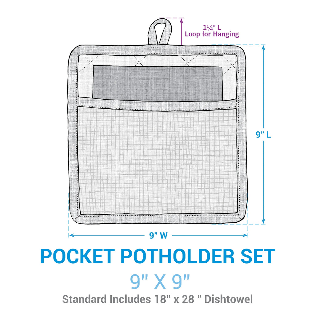 Pocket Potholder Set K70259
