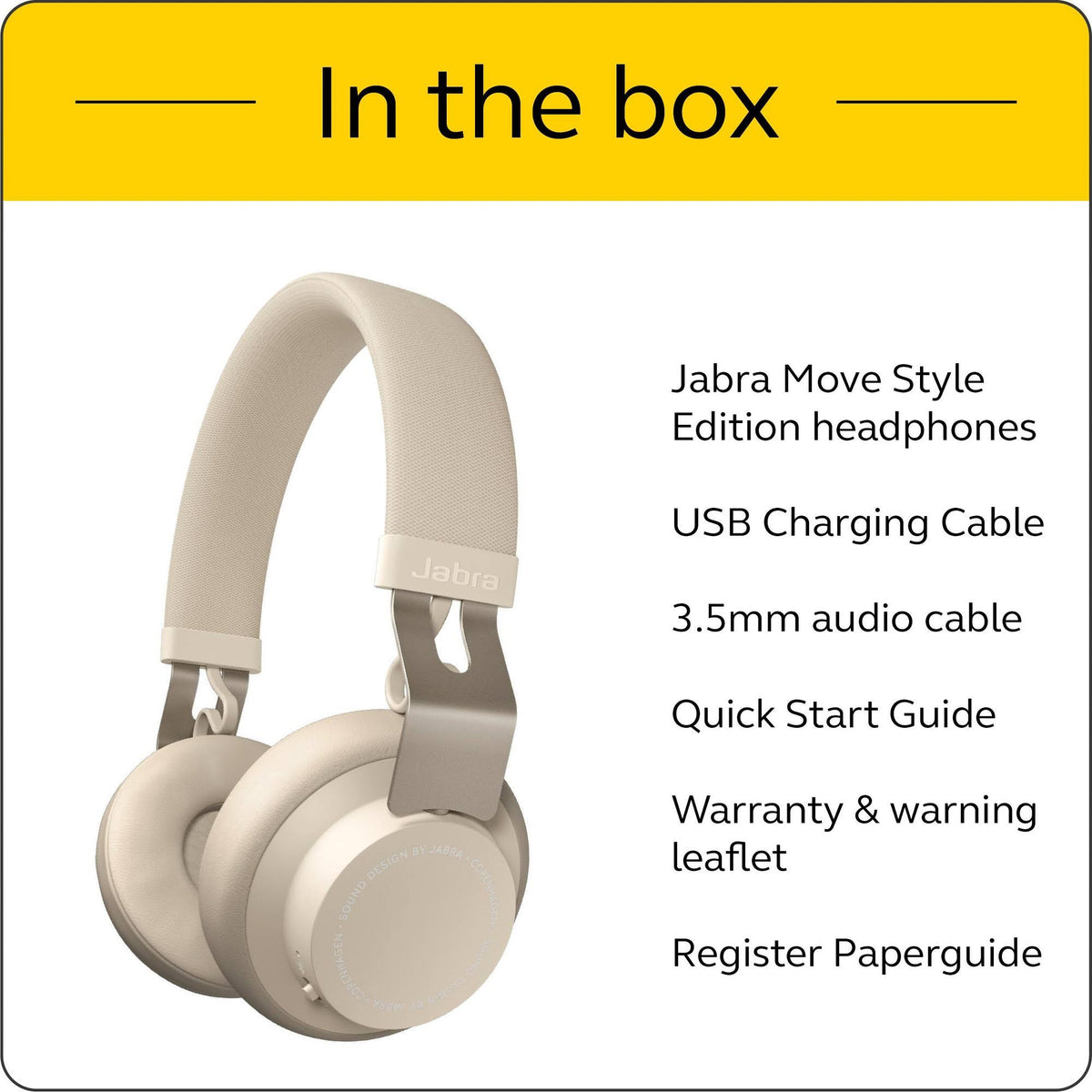 Gold Beige Jabra Headset L750055