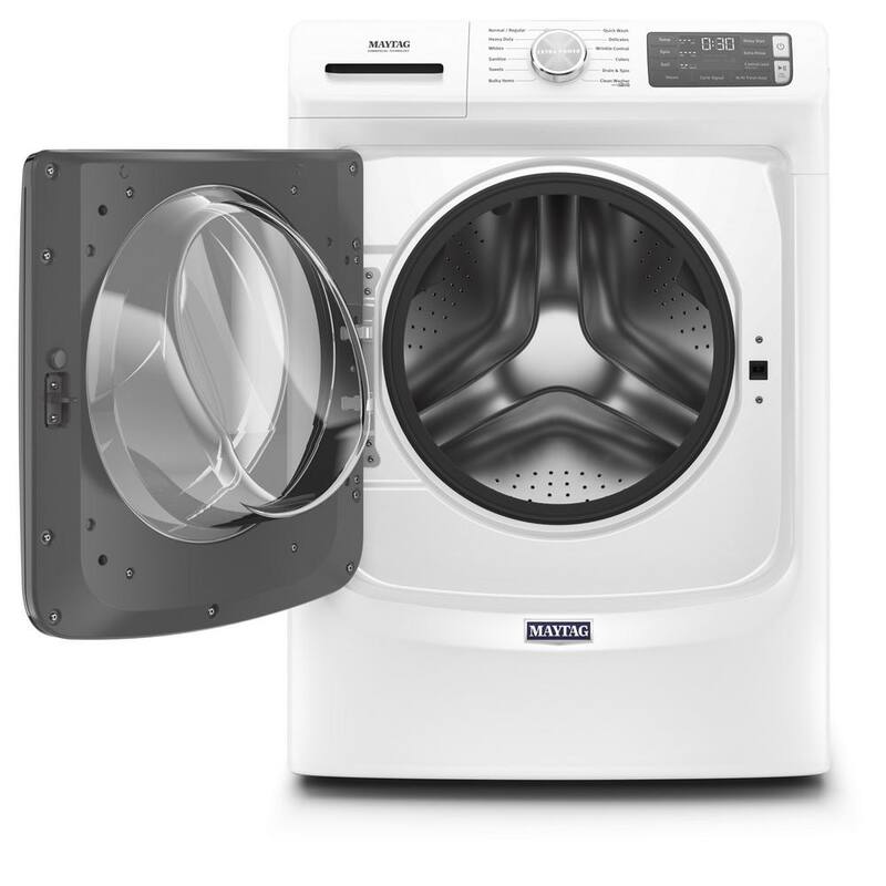 White Front Load Washing Machine with Steam P37005