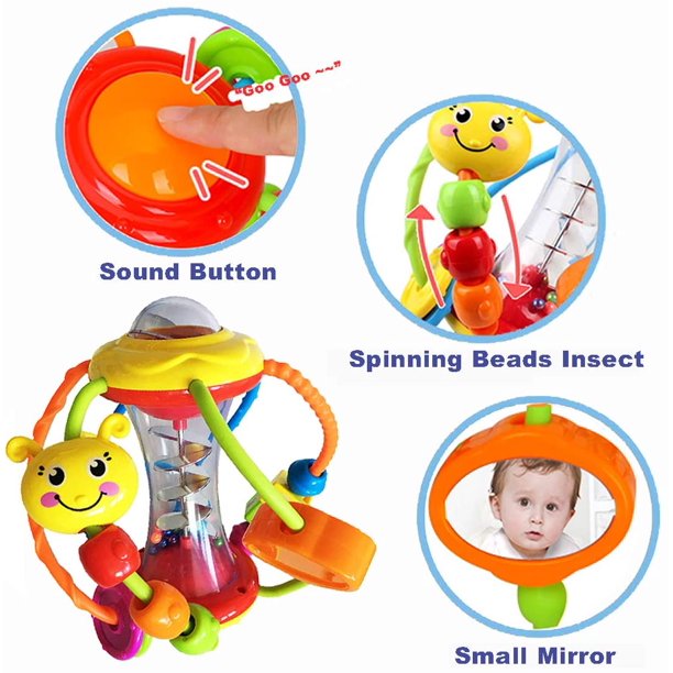 Baby Rattles Activity Ball Educational Toys Q790517