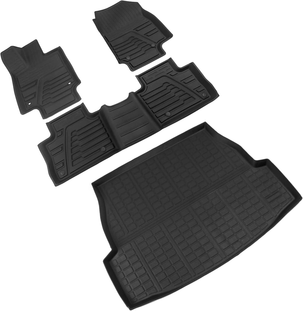 Rear Trunk Mat Pack of 2 for Toyota RAV4 M69800