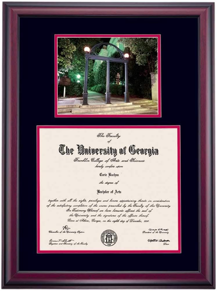 Black/Cherry Mat 12 x 15 Diploma Frame P785923